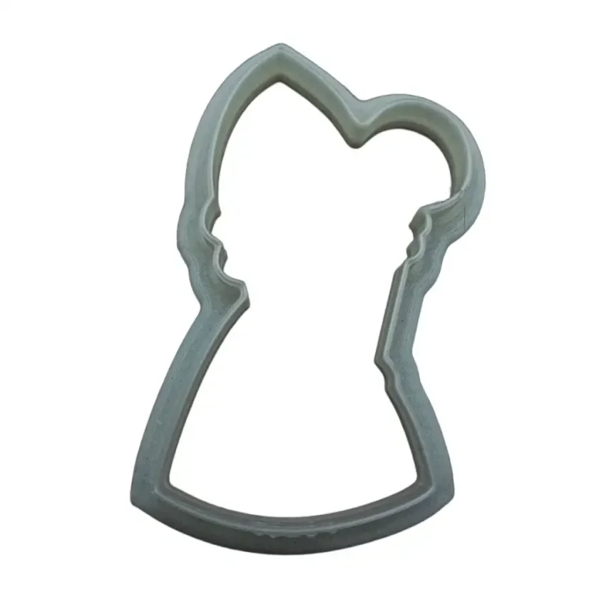 Mikuláš | 40701 | velikost L, M, S - Varianta: set (obrys+razitko), Velikost: velikost M (8 cm)