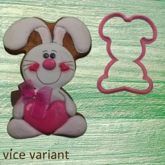 Zajíc se srdcem | 10120 | vykrajovátka