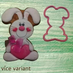 Zajíc se srdcem | 10120 | vykrajovátka