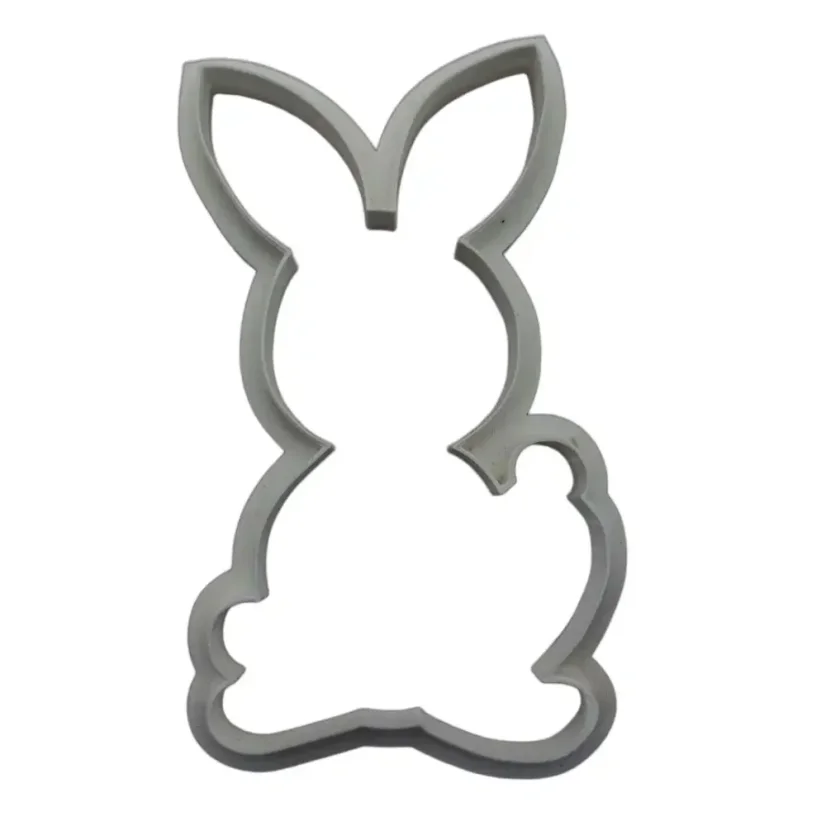 Zajíc se srdcem | 10119 | více variant - Varianta: obrys, Velikost: velikost S (6 cm)