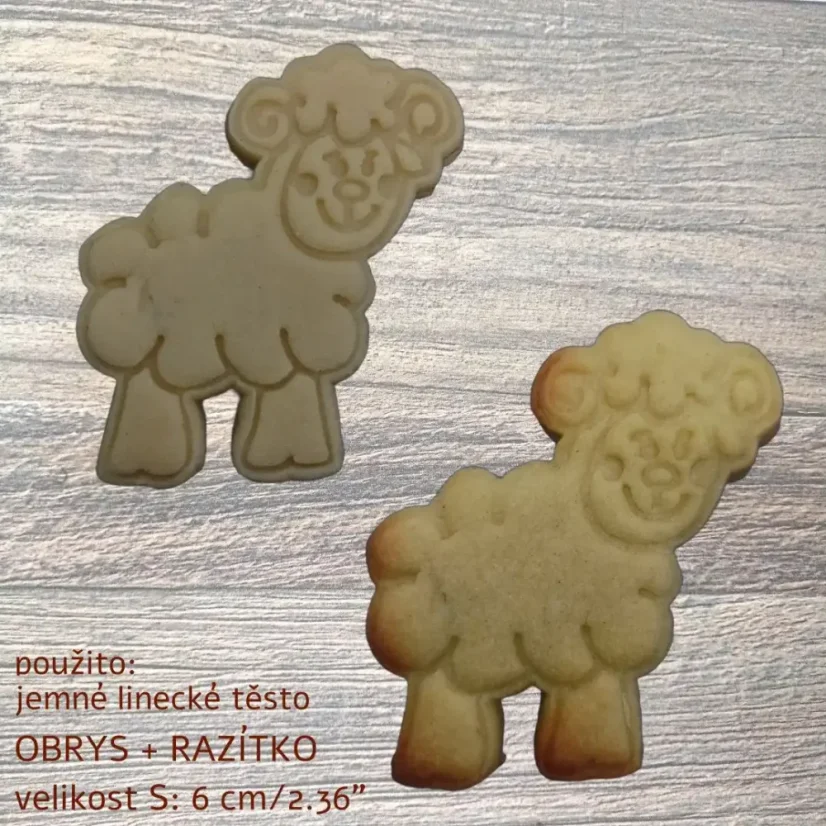 Beránek | 10202 | vykrajovátka a formičky