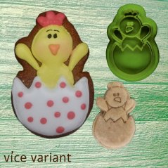 Kuře ve vejci | 10408 | vykrajovátka a formičky