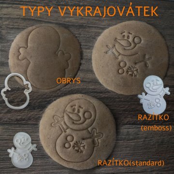 Varianty vykrajovátek a formiček