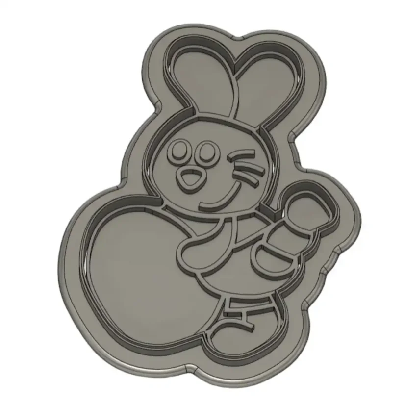 Zajíc s vejcem (kluk) | 10106 | vykrajovátko/sada