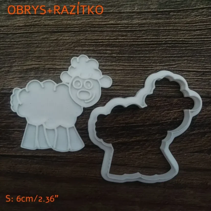 Beránek | 10202 | vykrajovátka a formičky