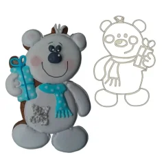 Medvídek s dárkem | 40205 | velikost L, M, S